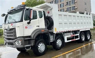 Caminhão basculante Howo com4 400hp de 8x{1}}hp